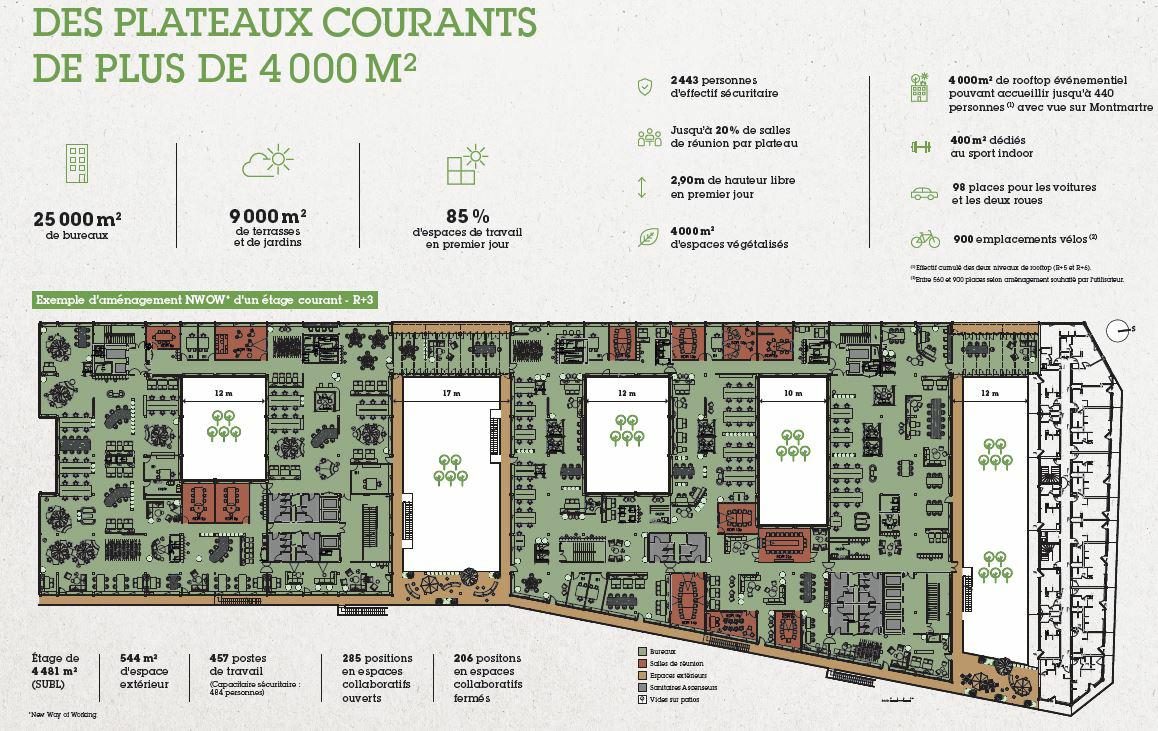 Bureau Paris 25592m² Location bureau Paris OLBUR2100131 5